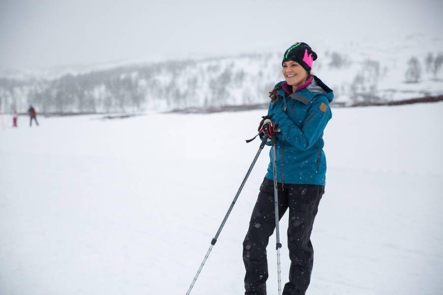 Prinsessan Viktoria till Jaktstugan