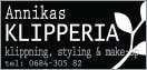 Annikas Klipperia mitt emot ICA i Vemdalen. 0684-30582. Klippning, styling, make-up
