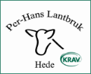 Djuren p Per-Hans Lantbruk i Hrjedalen strvar fritt och betar i de fjllnra skogarna stora delar av ret, drfr r vrt ktt naturligt och exklusivt och fr en unik smak.